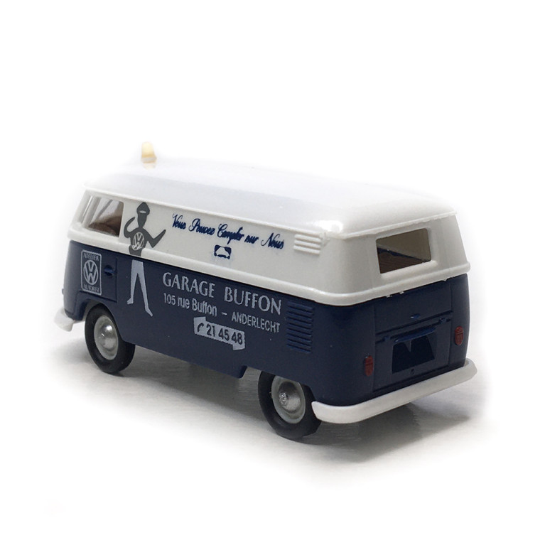 Volkswagen T1b tôlé, VW garage buffon, 1960 - BREKINA 32301 - HO 1/87