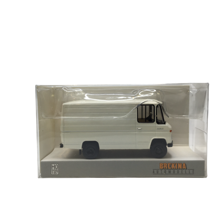 Mercedes Benz L 406 D tôlé, blanc, 1967 - BREKINA 36852 - HO 1/87