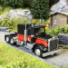 Tracteur Kenworth, W900, noir/rouge, 1977 - BREKINA 86250 - HO 1/87