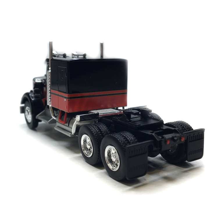 Tracteur Kenworth, W900, noir/rouge, 1977 - BREKINA 86250 - HO 1/87