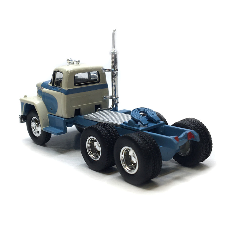 Tracteur Dodge, LCF CT 900, blanc/bleu, 1960 - BREKINA 86301 - HO 1/87