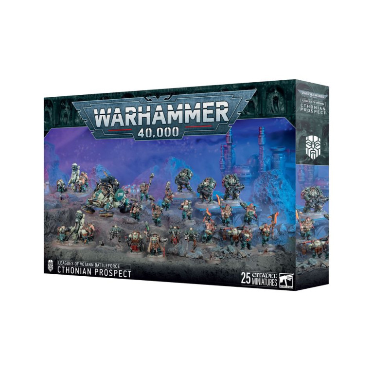 Warhammer 40 000, Bataillon des ligues de Votann, Prospection Cthonienne - WARHAMMER 71-69