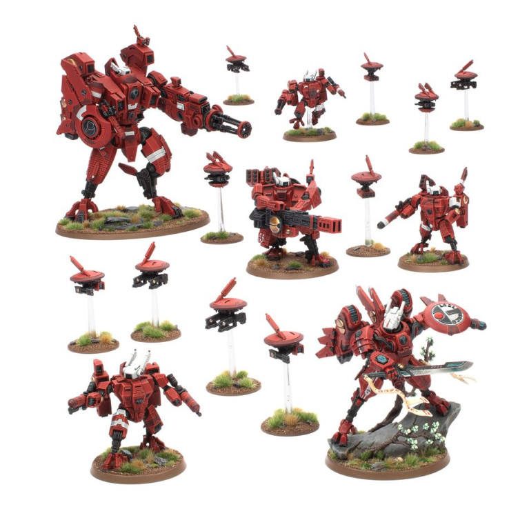 Warhammer 40 000, Bataillon de l'Empire T'au, Cadre Farsight - WARHAMMER 71-56