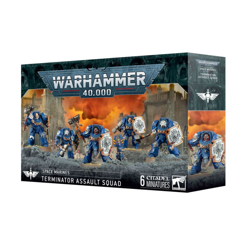 Warhammer 40 000, Space Marines, Escouade d'assaut Terminator - WARHAMMER 48-34