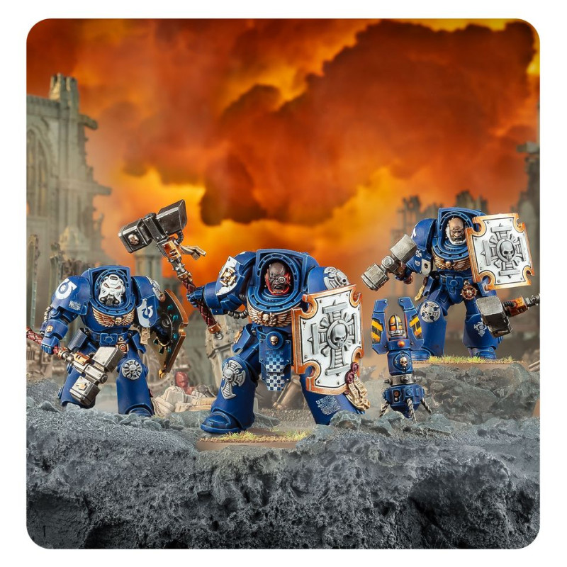 Warhammer 40 000, Space Marines, Escouade d'assaut Terminator - WARHAMMER 48-34