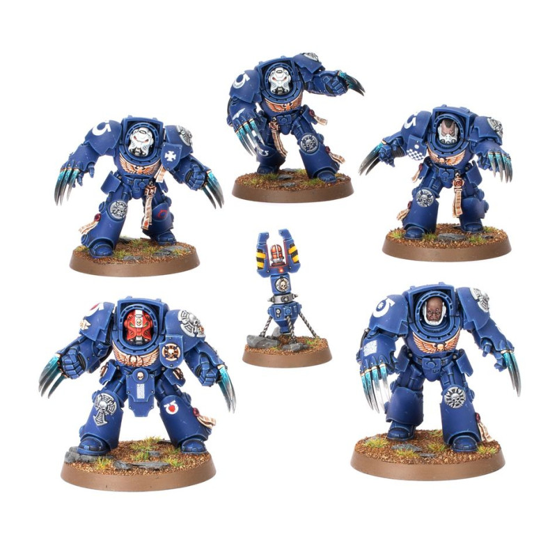 Warhammer 40 000, Space Marines, Escouade d'assaut Terminator - WARHAMMER 48-34