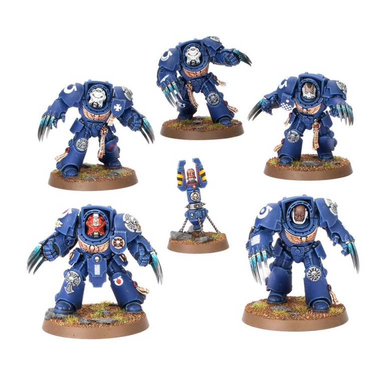 Warhammer 40 000, Space Marines, Escouade d'assaut Terminator - WARHAMMER 48-34