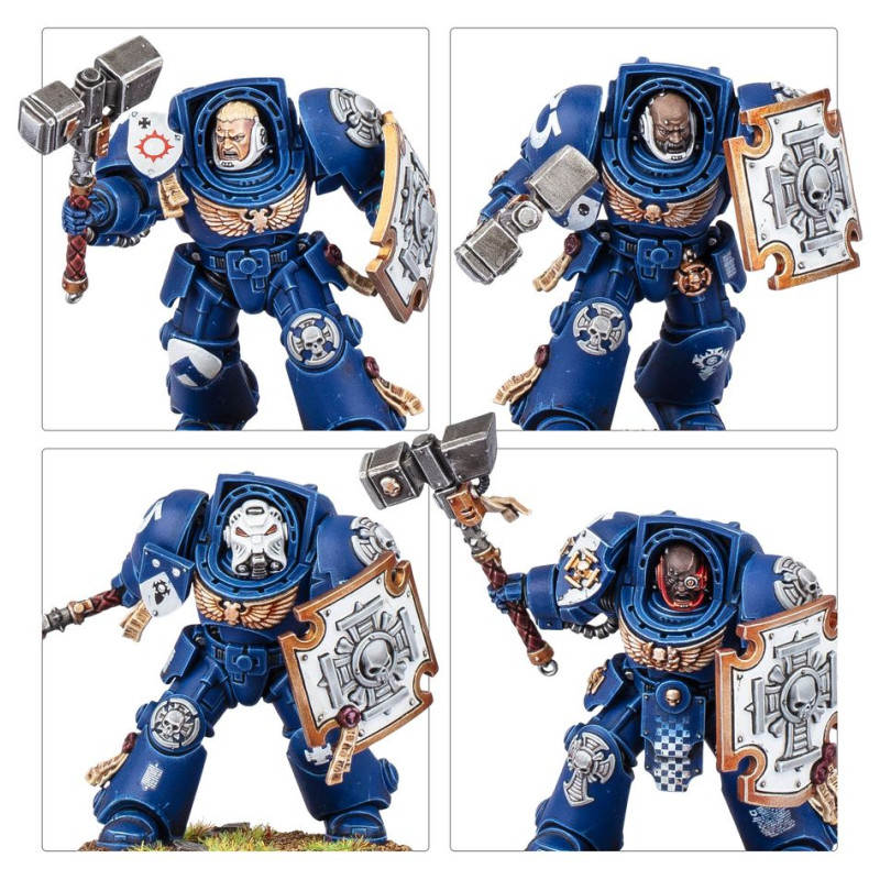 Warhammer 40 000, Space Marines, Escouade d'assaut Terminator - WARHAMMER 48-34