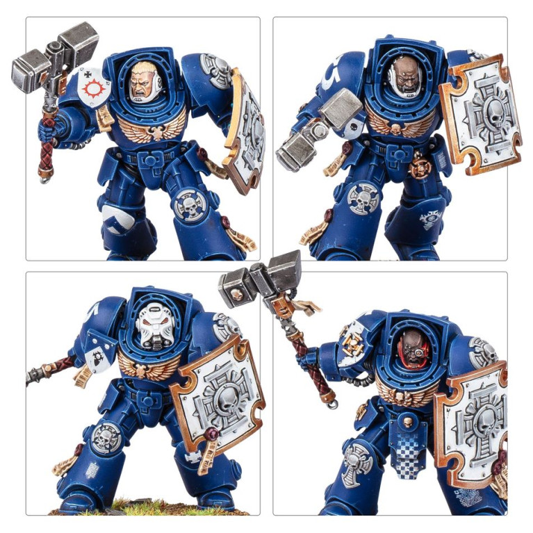 Warhammer 40 000, Space Marines, Escouade d'assaut Terminator - WARHAMMER 48-34