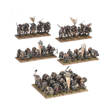 Warhammer The Old World, Guerriers du Chaos, Set de renforts d'armée des Maraudeurs du Chaos - WARHAMMER 08-18