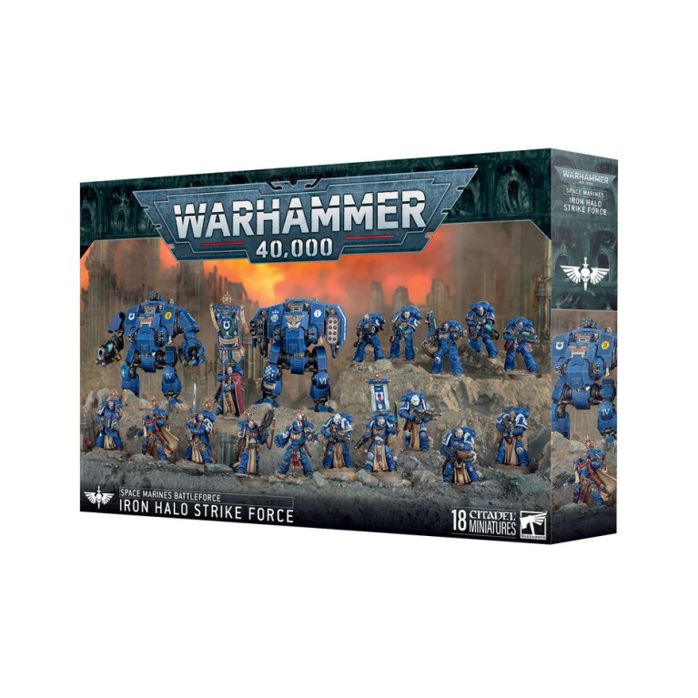 Warhammer 40 000, Bataillon de Space Marines, Force de frappe halo de fer - WARHAMMER 71-48