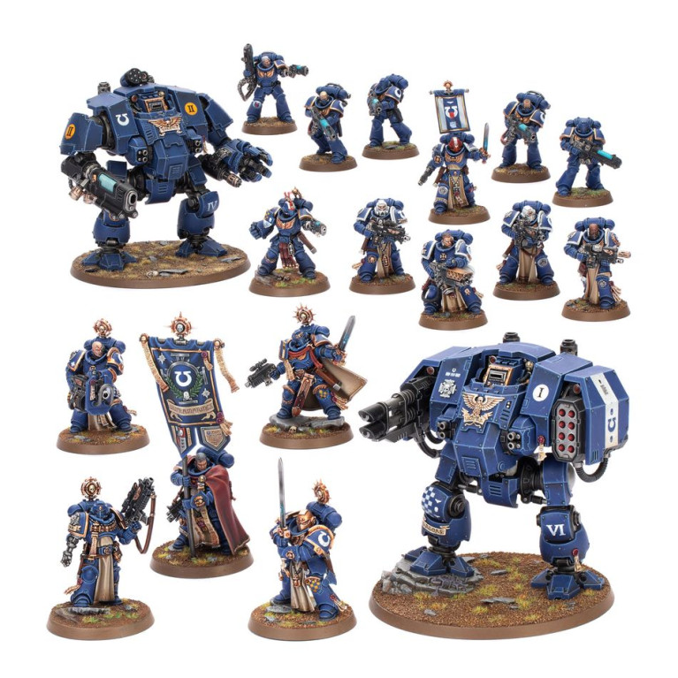 Warhammer 40 000, Bataillon de Space Marines, Force de frappe halo de fer - WARHAMMER 71-48