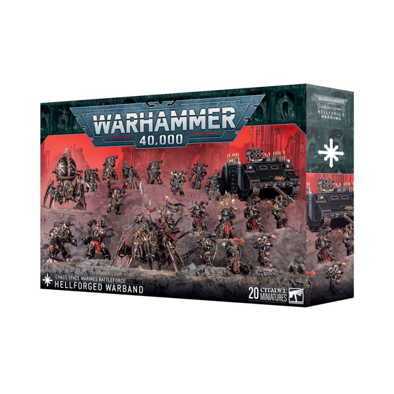 Warhammer 40 000, Bataillon de Space Marines du Chaos, Bande Infernale - WARHAMMER 71-43