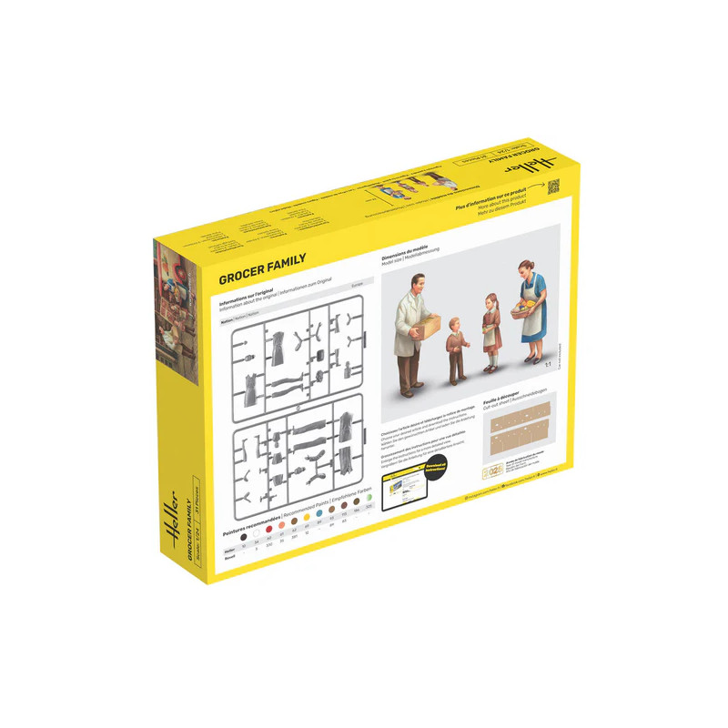 Famille d'épiciers - HELLER 82758 - 1/24