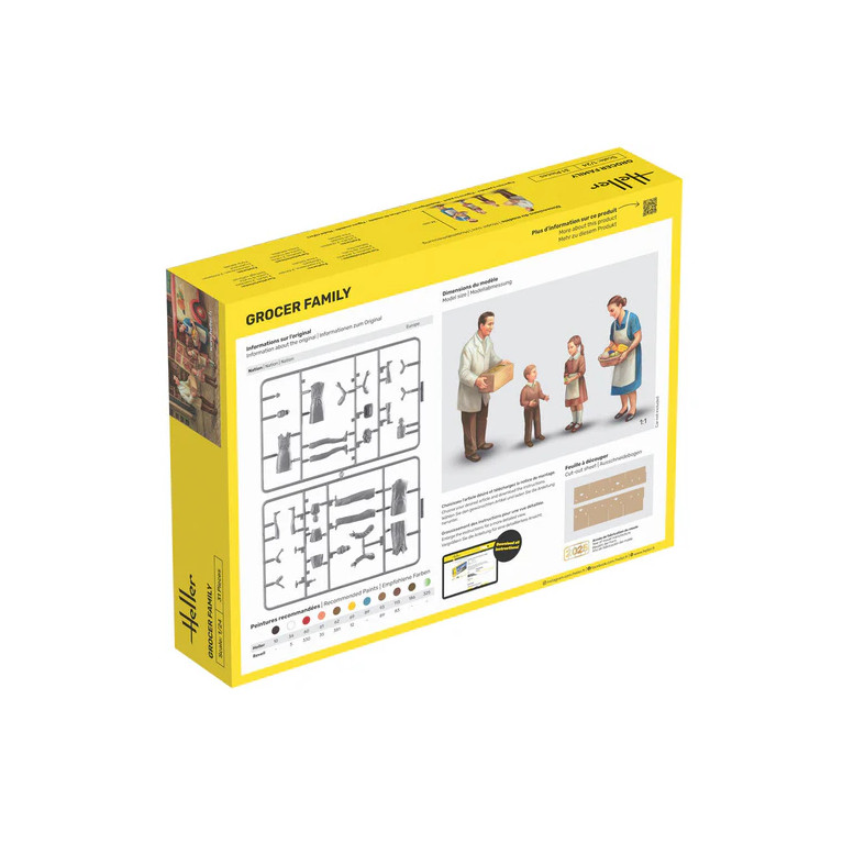 Famille d'épiciers - HELLER 82758 - 1/24