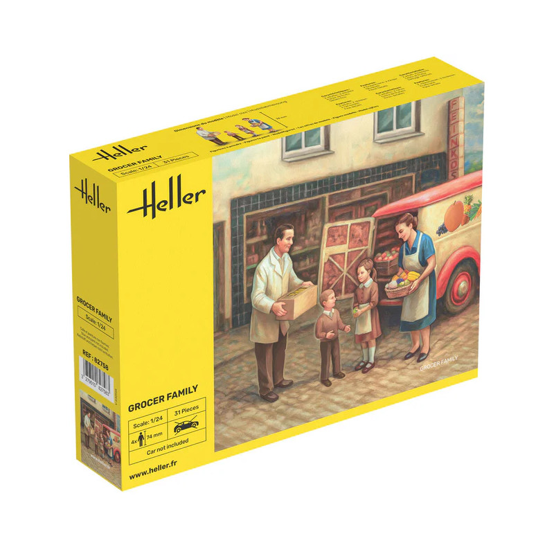 Famille d'épiciers - HELLER 82758 - 1/24