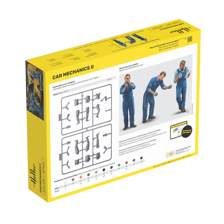 Mécaniciens II - HELLER 82756 - 1/24