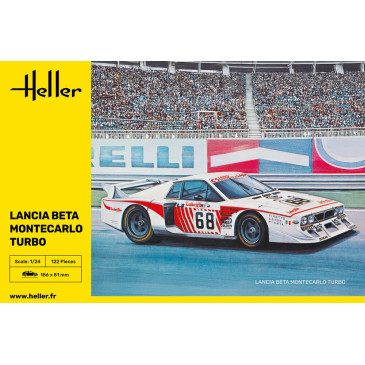 Lancia beta MonteCarlo Turbo - HELLER 80741 - 1/24