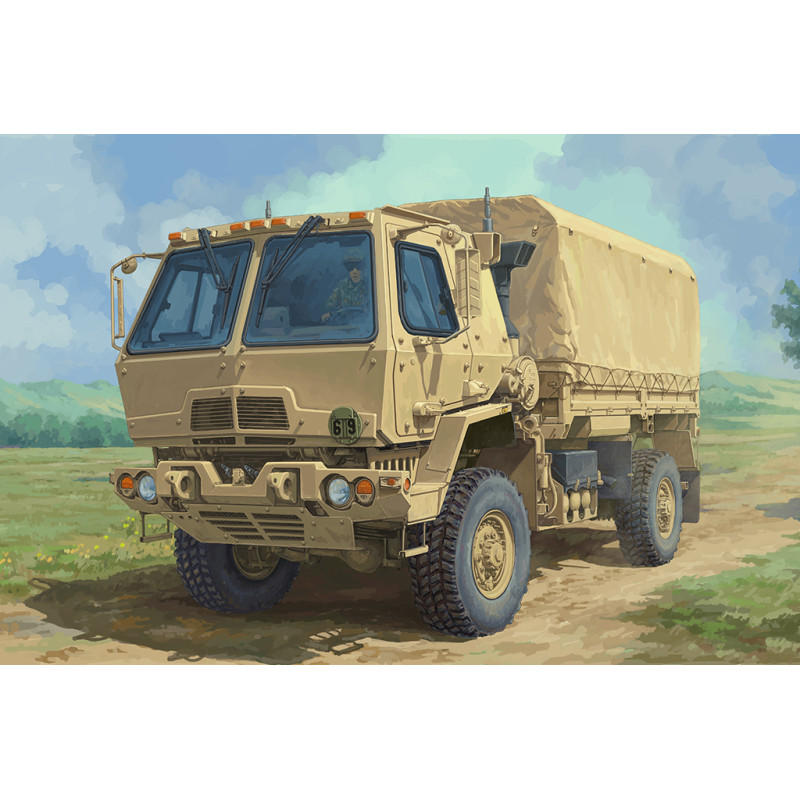 Camion cargo, LMTV 2,5 tonnes, M1078A1P2 - TRUMPETER 01097 - 1/35