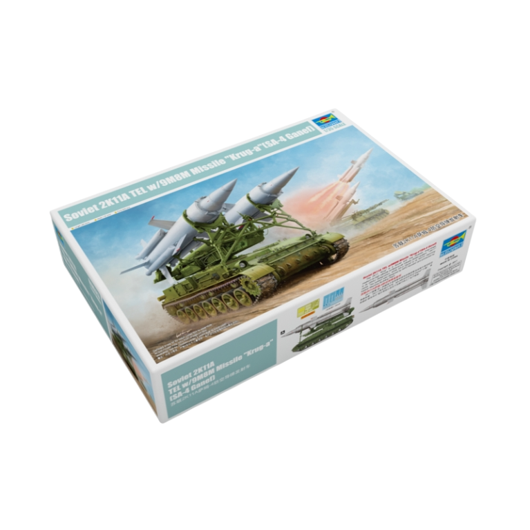 Soviétique 2K11A TEL, avec missile 9M8M Krug-a, SA-4 Ganef - TRUMPETER 09523 - 1/35