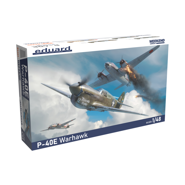 P-40E Warhawk, 4 versions - EDUARD 84207 - 1/48