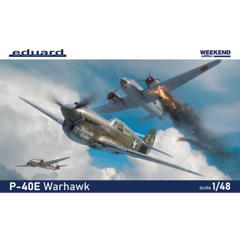 P-40E Warhawk, 4 versions - EDUARD 84207 - 1/48