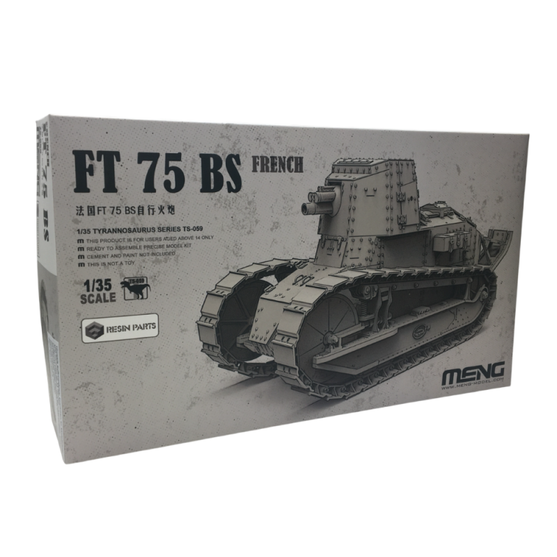 Char FT-75-BS, français - MENG TS-059 - 1/35