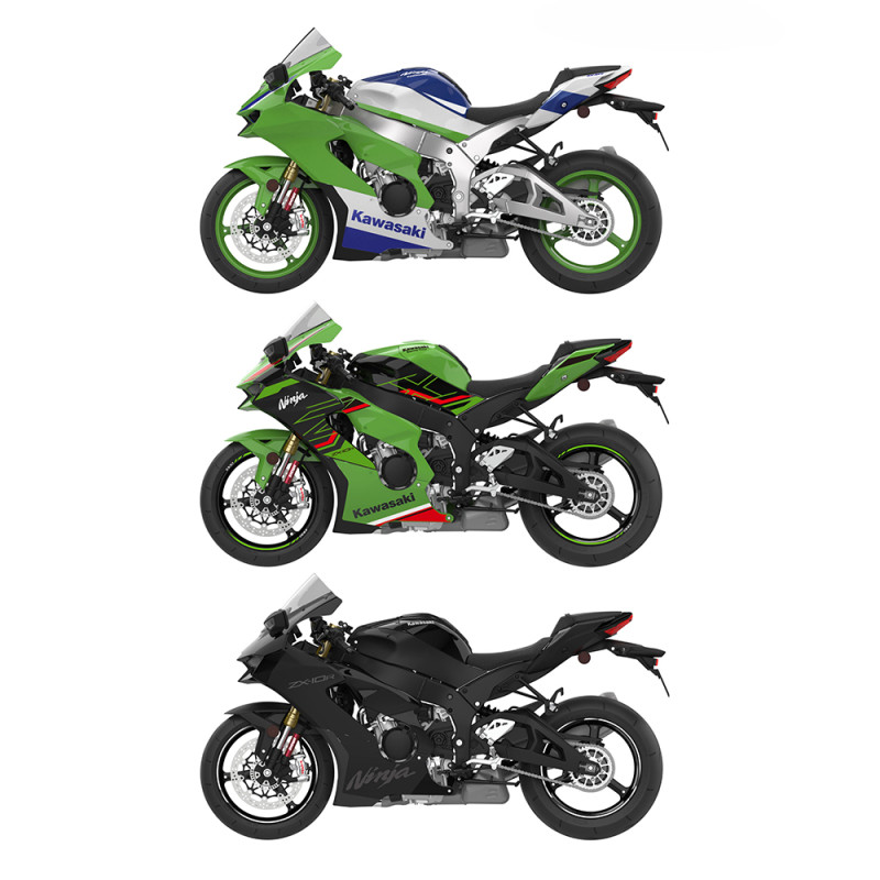 Kawazaki, Ninja ZX-10R - MENG MT-007 - 1/9