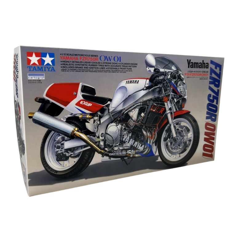 Yamaha FZR750R, OW01 - TAMIYA 14058 - 1/12