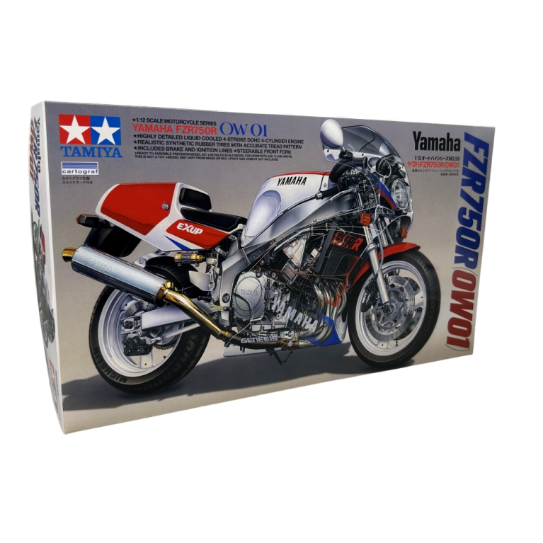 Yamaha FZR750R, OW01 - TAMIYA 14058 - 1/12