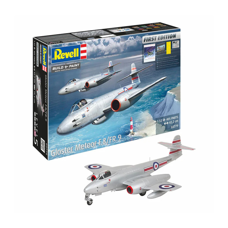 Gloster Meteor F.8/FR.9, 1ère édition - REVELL 03779 - 1/32