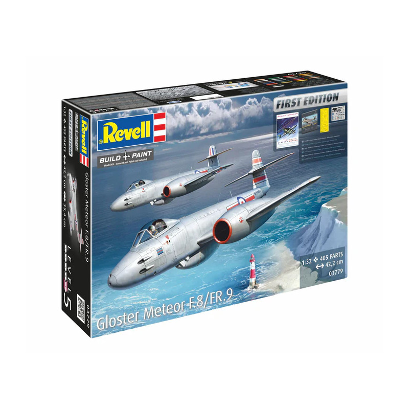 Gloster Meteor F.8/FR.9, 1ère édition - REVELL 03779 - 1/32