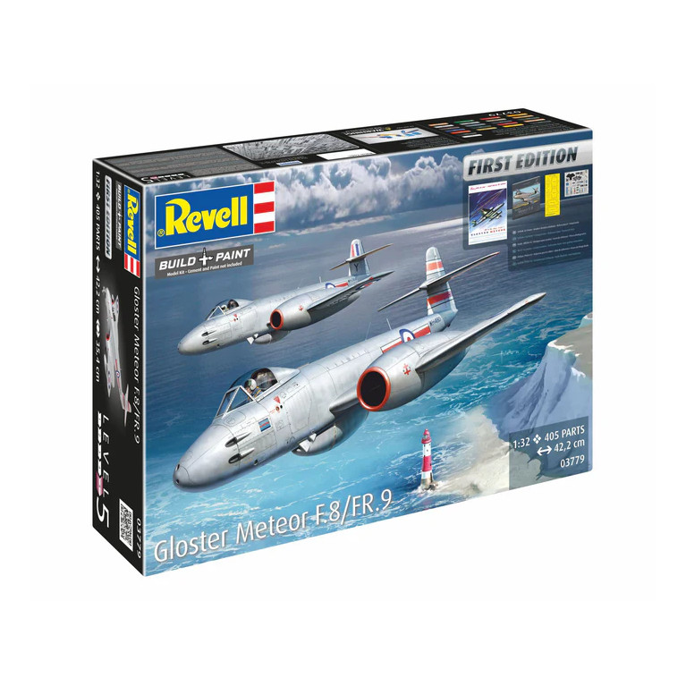 Gloster Meteor F.8/FR.9, 1ère édition - REVELL 03779 - 1/32