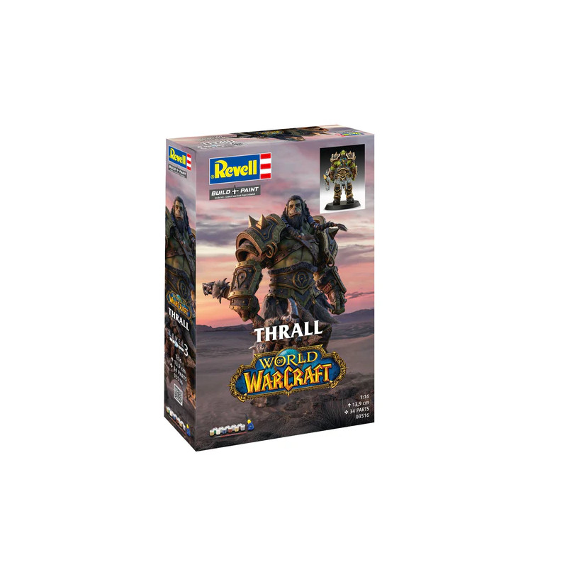 Coffret cadeau, the Orc Thrall, World of Warcraft - REVELL 03516 - 1/16