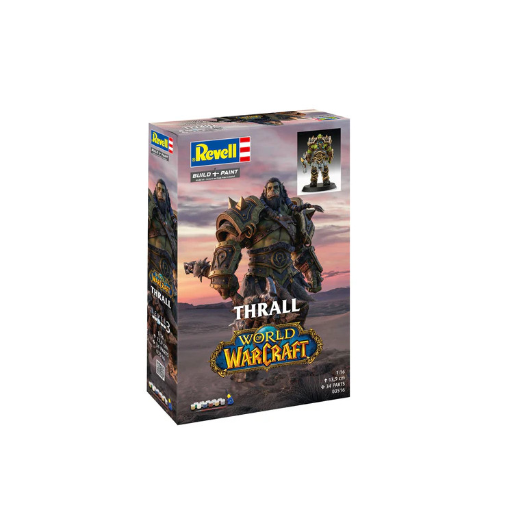Coffret cadeau, the Orc Thrall, World of Warcraft - REVELL 03516 - 1/16
