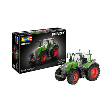 Fendt 728 Vario, Tractor, Click system - REVELL 07827 - 1/20
