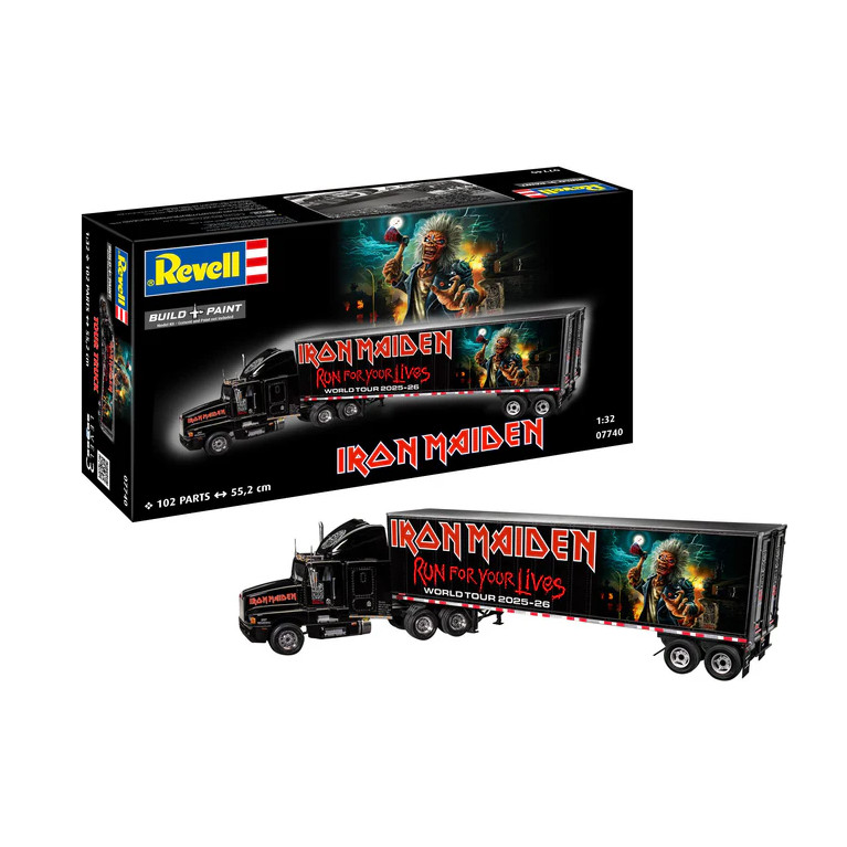 Camion de tournée, Iron Maiden - REVELL 07740 - 1/32