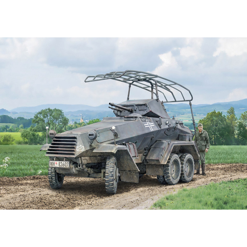 Sd. Kfz. 232, 6 rad., 4 versions - ITALERI 97032 - 1/72