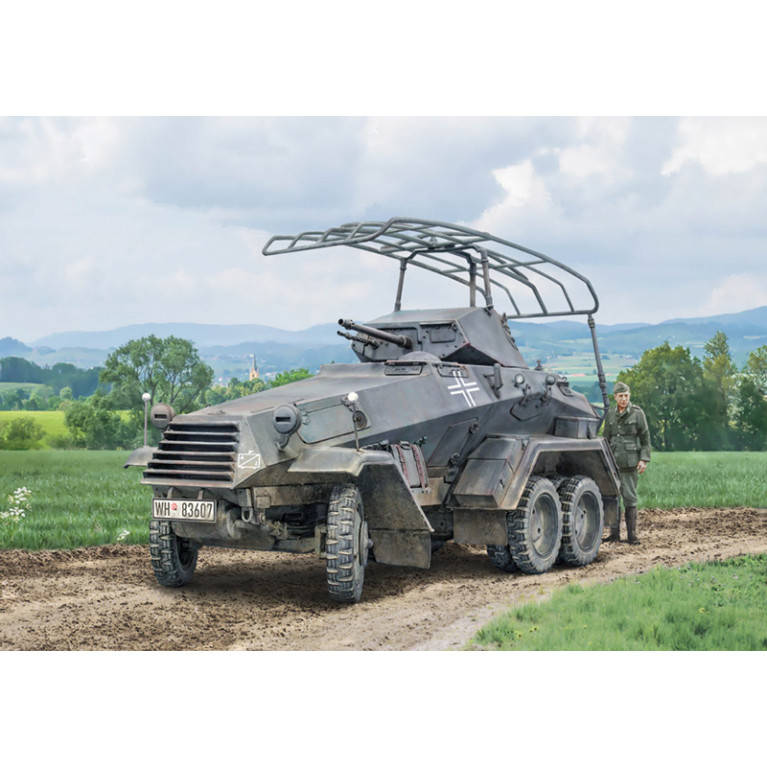 Sd. Kfz. 232, 6 rad., 4 versions - ITALERI 97032 - 1/72