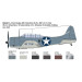 SBD-3 Dauntless, 6 versions - ITALERI 2841- 1/48