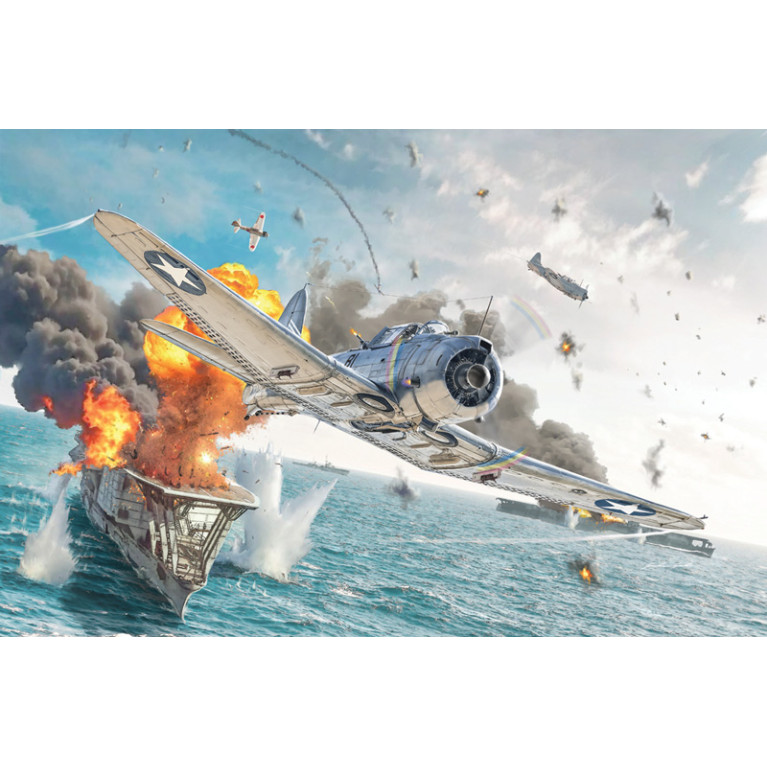 SBD-3 Dauntless, 6 versions - ITALERI 2841- 1/48