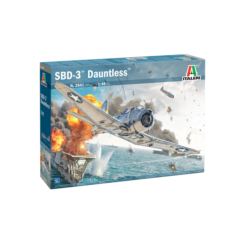 SBD-3 Dauntless, 6 versions - ITALERI 2841- 1/48