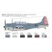 SBD-3 Dauntless, 6 versions - ITALERI 2841- 1/48