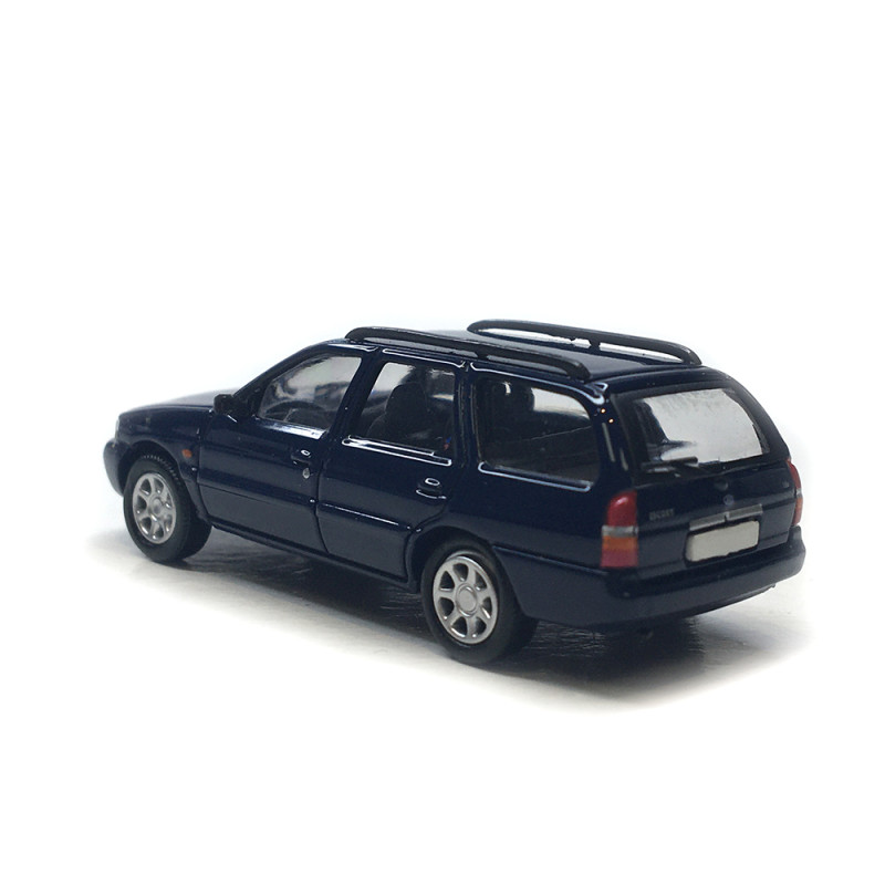 Ford Escort, MK VII, bleu foncé, 1995 - PCX 870652 - HO 1/87