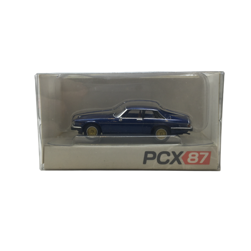 Jaguar XJ-S, bleu foncé métallisé, 1981 - PCX 870806 - HO 1/87