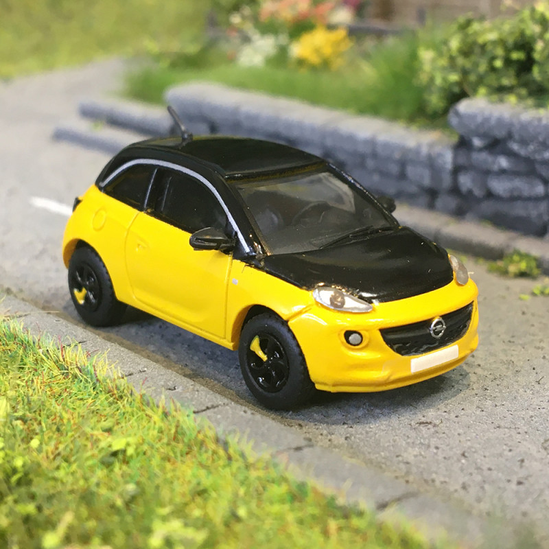 Opel Adam, jaune / noir, 2013 - PCX 870618 - HO 1/87