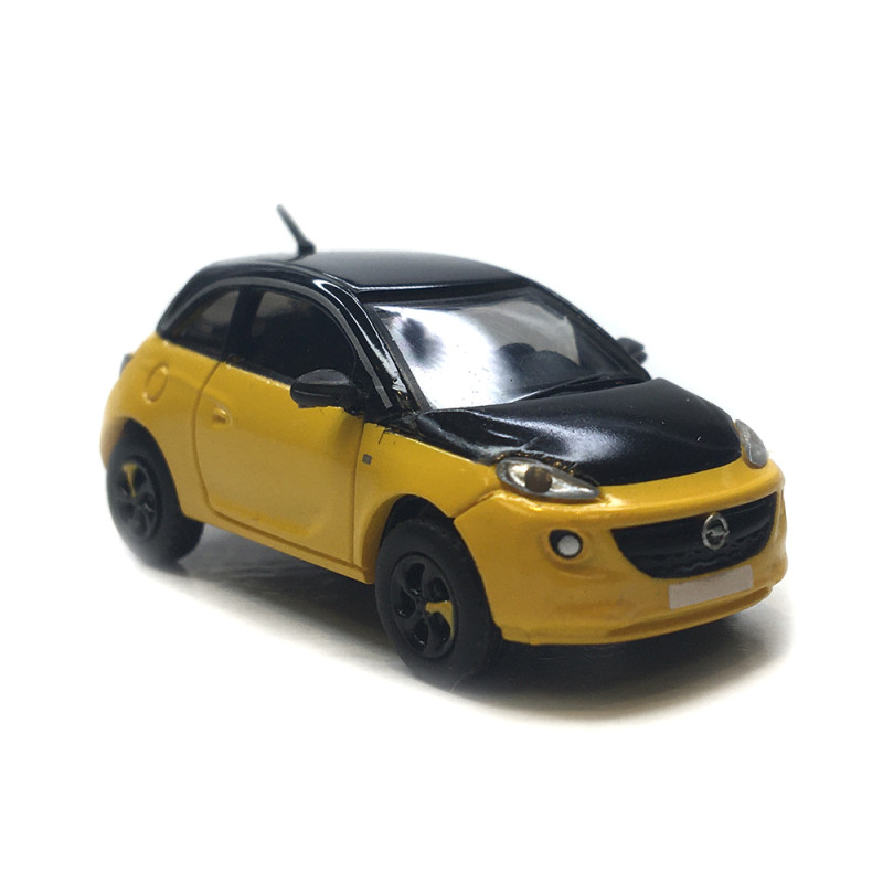 Opel Adam, jaune / noir, 2013 - PCX 870618 - HO 1/87