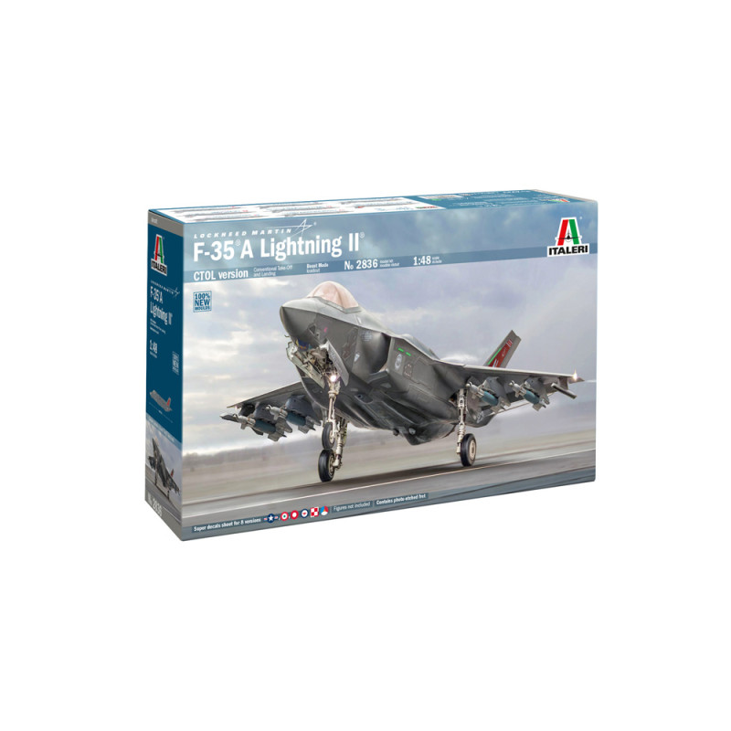 F-35 A Lightning II, CTOL Version - ITALERI 2836 - 1/48