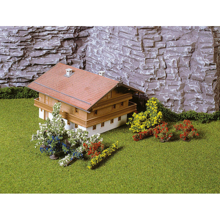 28 buissons, 1-6 cm - HEKI 1705 - HO, TT, N, Z