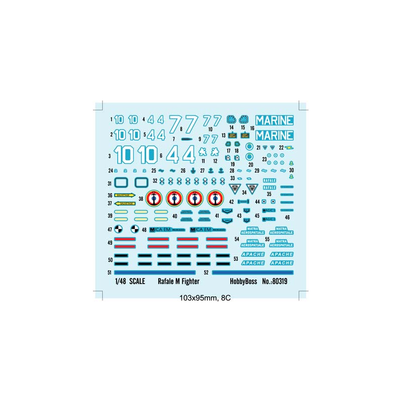 Avion, Rafale M Fighter, Dassault - 1/48 - HOBBYBOSS 80319